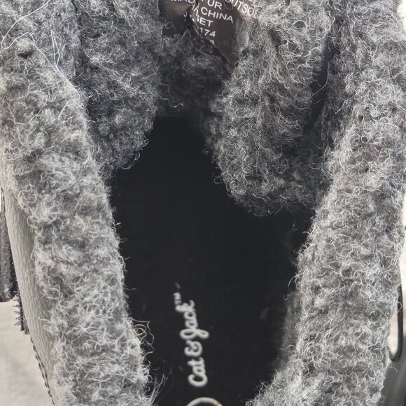 Cat & Jack Size 11 Black Toddler Winter Boots - Picture 10 of 14